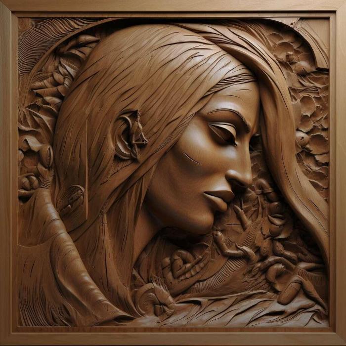 نموذج ثلاثي الأبعاد لآلة CNC 3D Art 